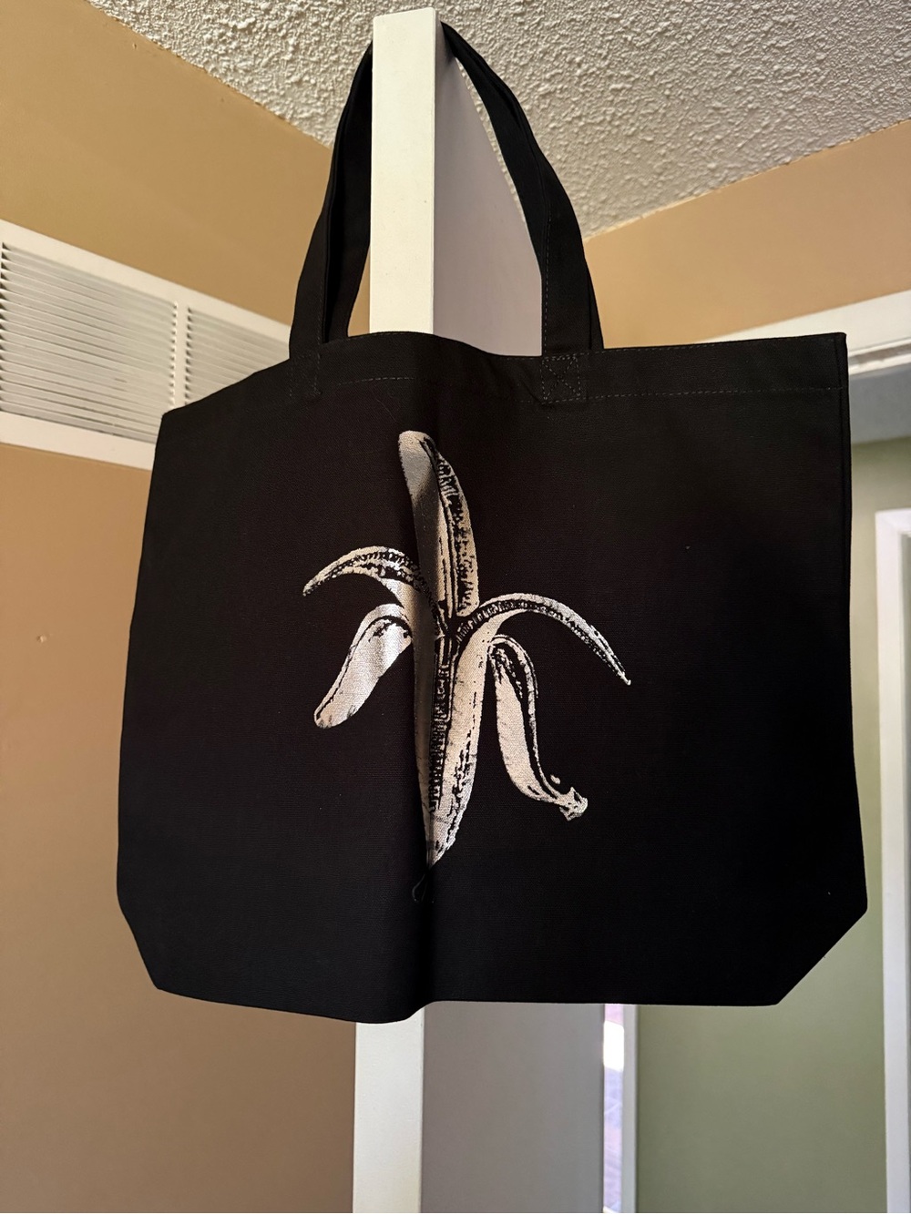 The Dandy Warhols Black & Silver Graphic Tote Bag